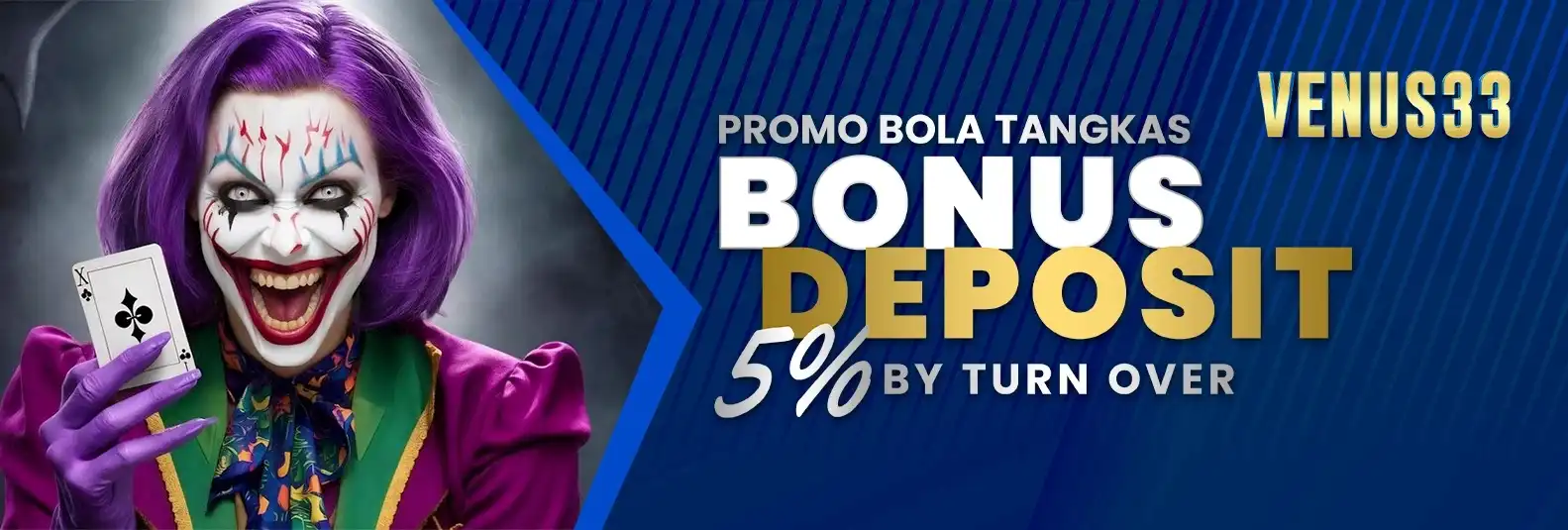 BONUS DEPOSIT 5% BOLA TANGKAS BY TURNOVER